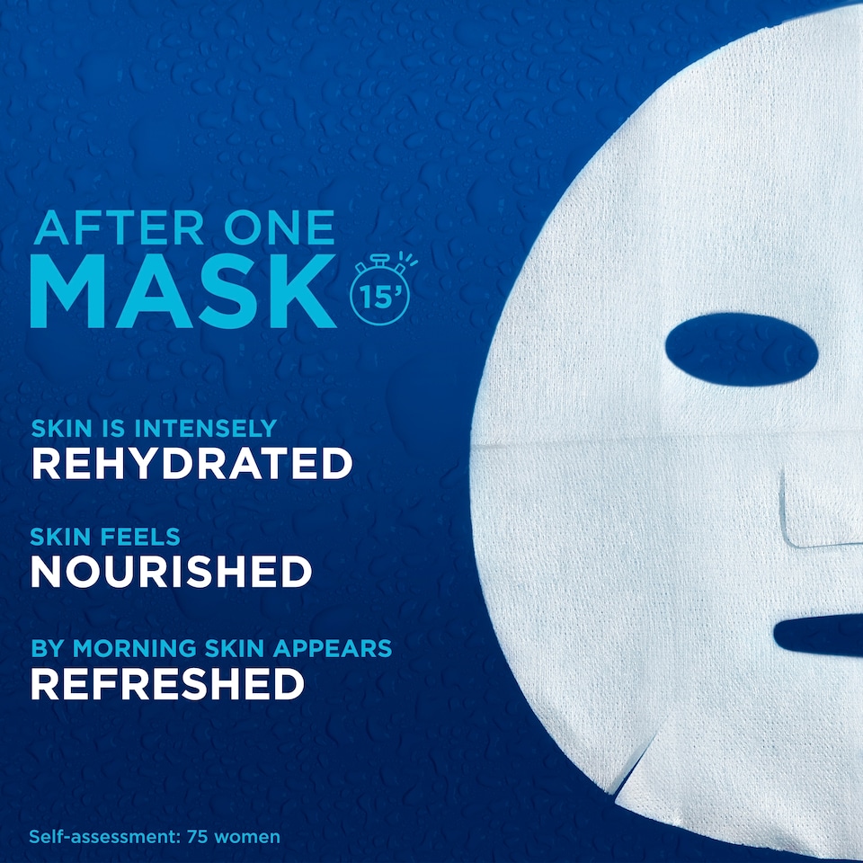 image 1 of Garnier Skin Active Night Time Face Bomb Tissue Mask 32G