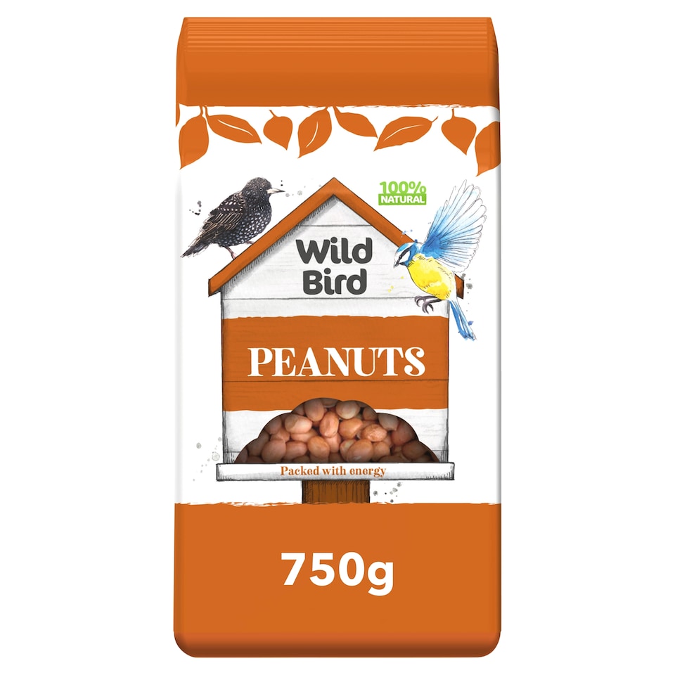 Wild Bird Peanuts Bird Food 750g