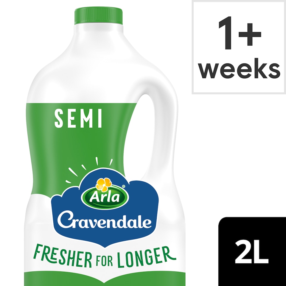 image 1 of Cravendale Filtered Fresh Semi Skimmed Milk 2L Fresher for Longer