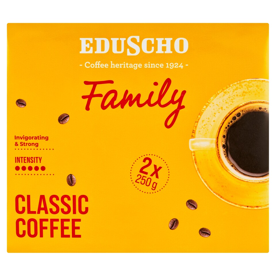 image 1 of Eduscho Family Roasted Ground Coffee 2 x 250 g (500 g)