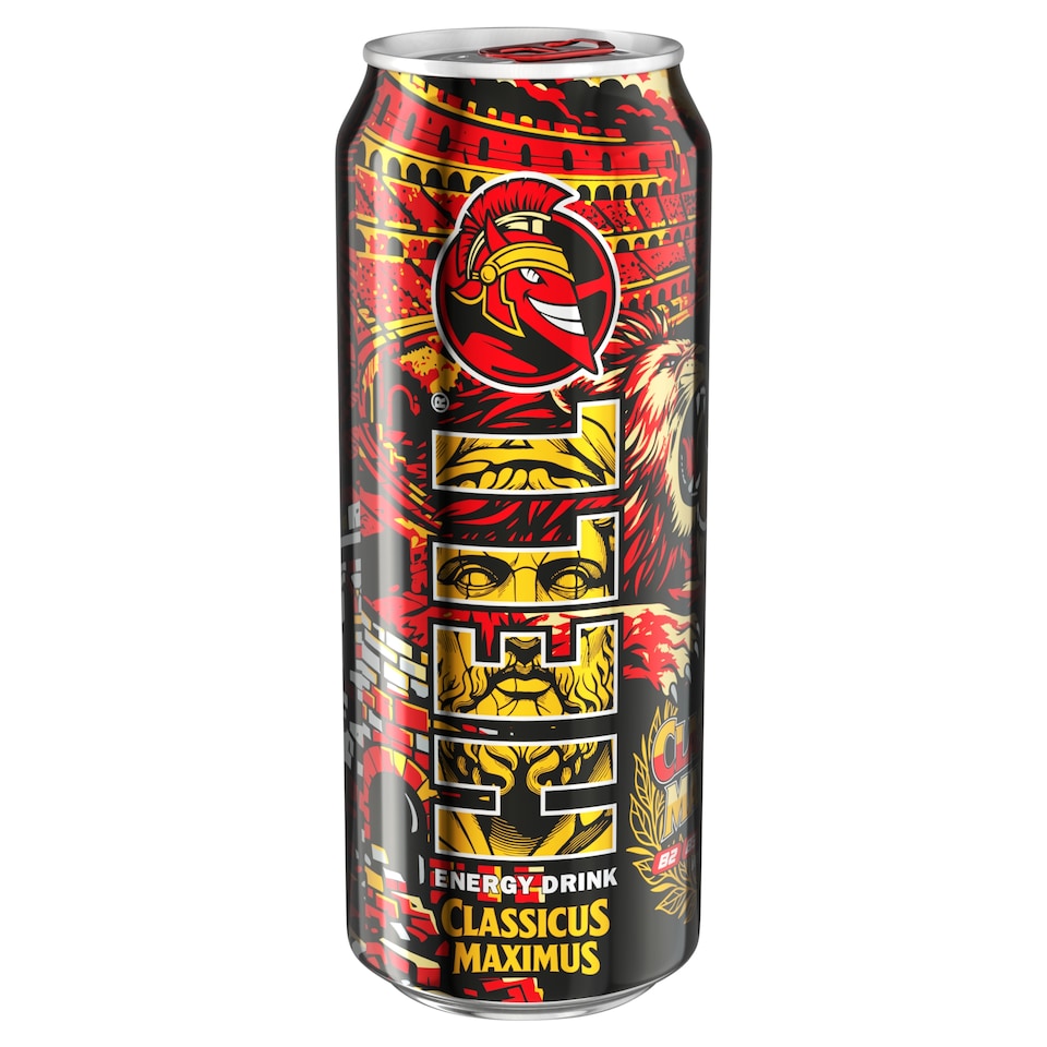 HELL Classicus Maximus tuttifruttiízű, koffeintartalmú, szénsavas energiaital 500 ml  1. kép