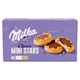 obrázok 1 z Milka Choco Mini Stars sušienky s mliečnou náplňou a čokoládou z alpského mlieka 150 g