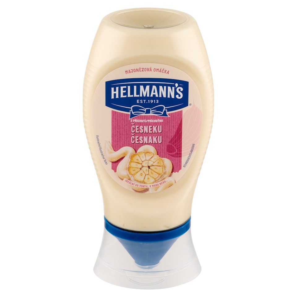 obrázok 1 z Hellmann's Majonézová omáčka s príchuťou cesnaku 250 ml