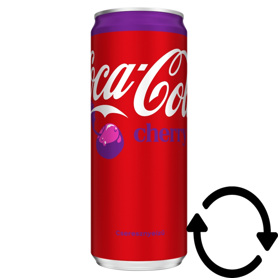 Coca-Cola Cherry colaízű szénsavas üdítőital cseresznye ízesítéssel 330 ml