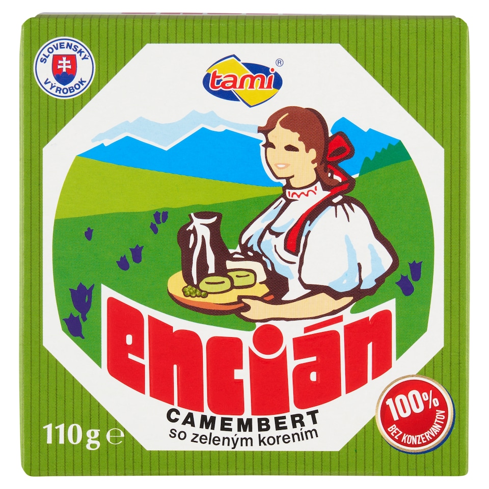 image 1 of Tami Encián Camembert with Green Pepper 110 g