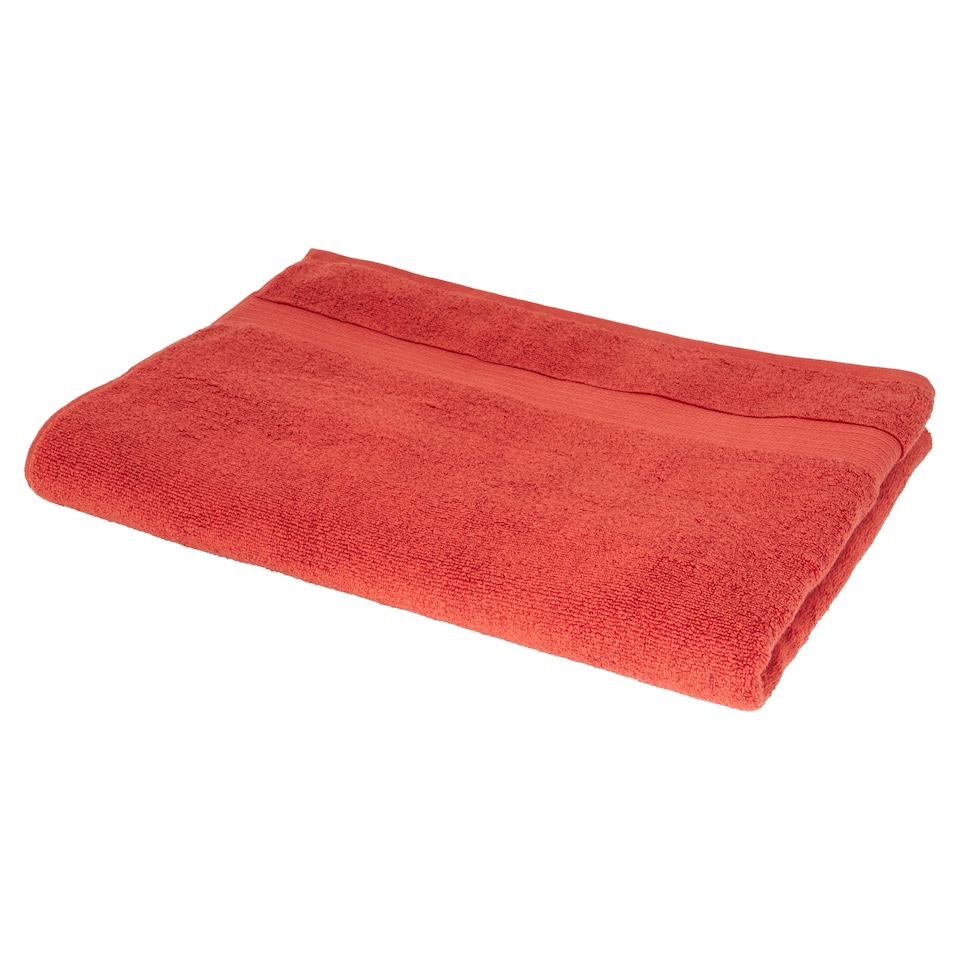 F&F Home Brick Red Supersoft Cotton Hand Towel
