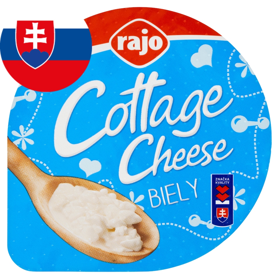 obrázok 1 z Rajo Cottage cheese Biely 180 g