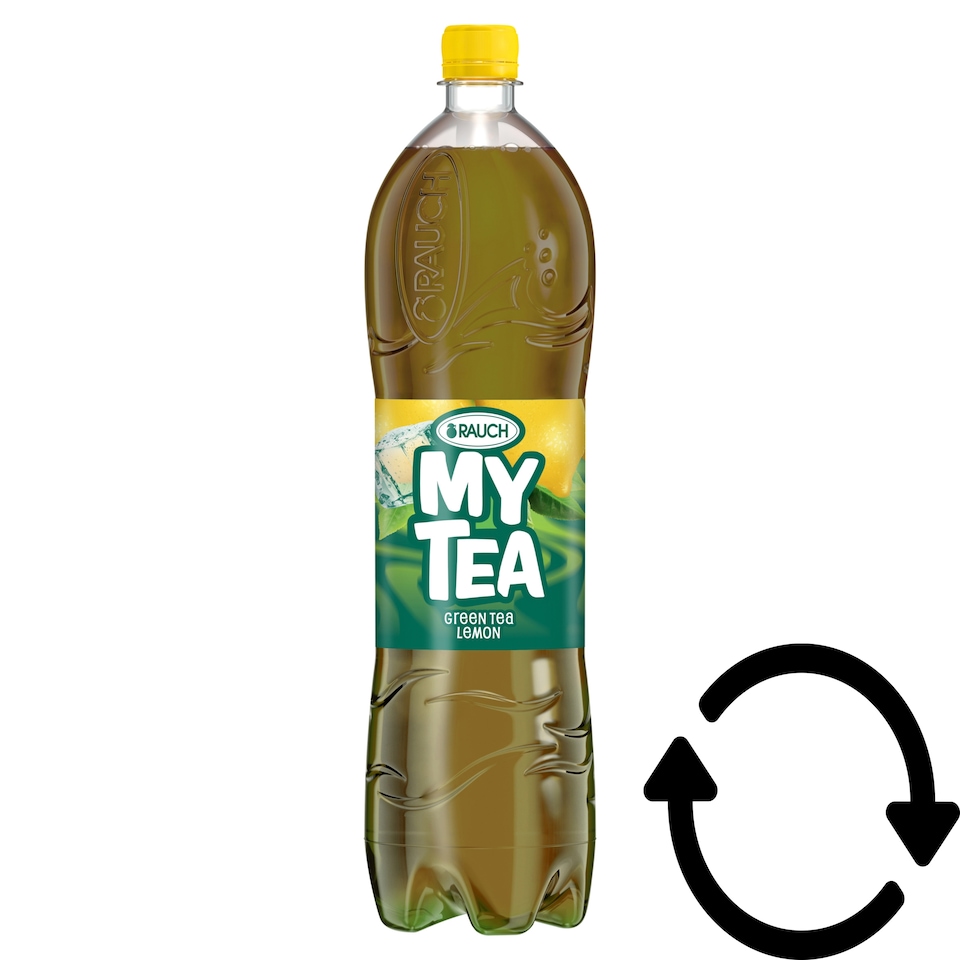 Rauch MyTea Green Tea Lemon ice tea üdítőital zöld teából 1,5 l