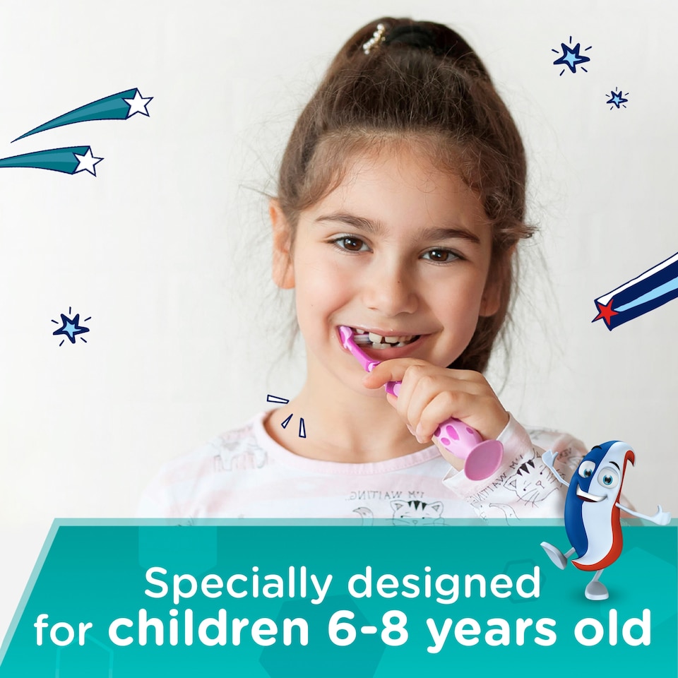 image 1 of Aquafresh Kids Toothbrush Big Teeth 6-8 Years