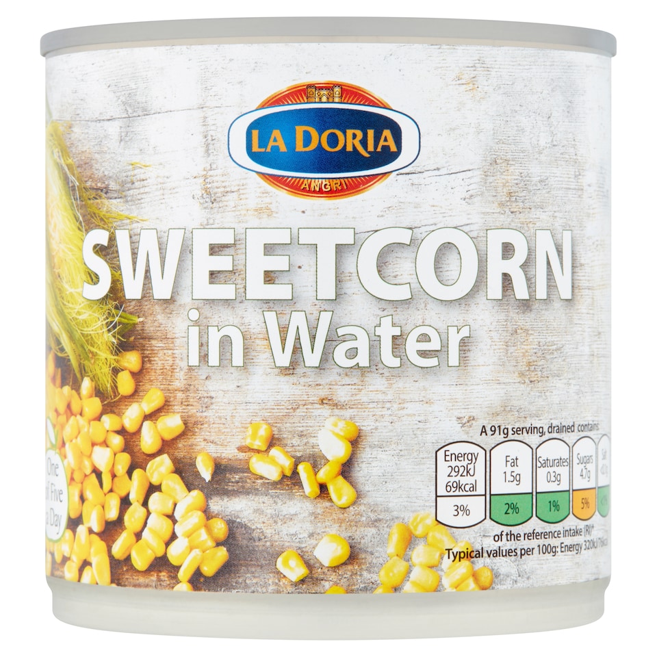 La Doria Sweetcorn In Water 326G