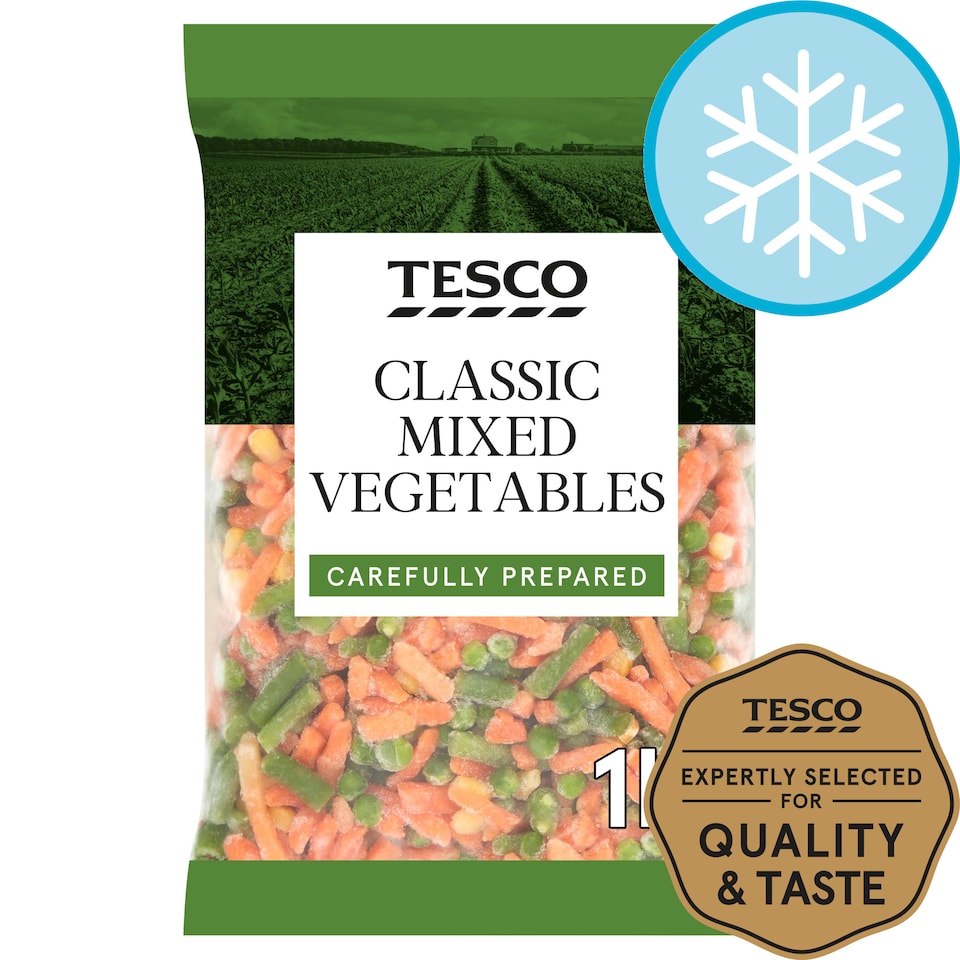 Tesco Mixed Vegetables 1Kg Tesco Groceries