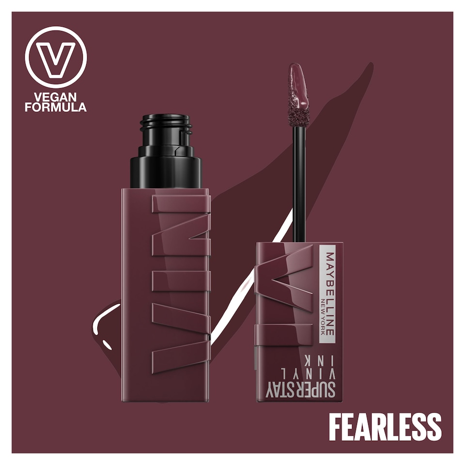 image 1 of Maybelline Super Stay Vinyl Ink Fearless 4.2Ml