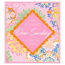 TESCO DEAR SUNDAY PINK POMELO CANDLE 125G