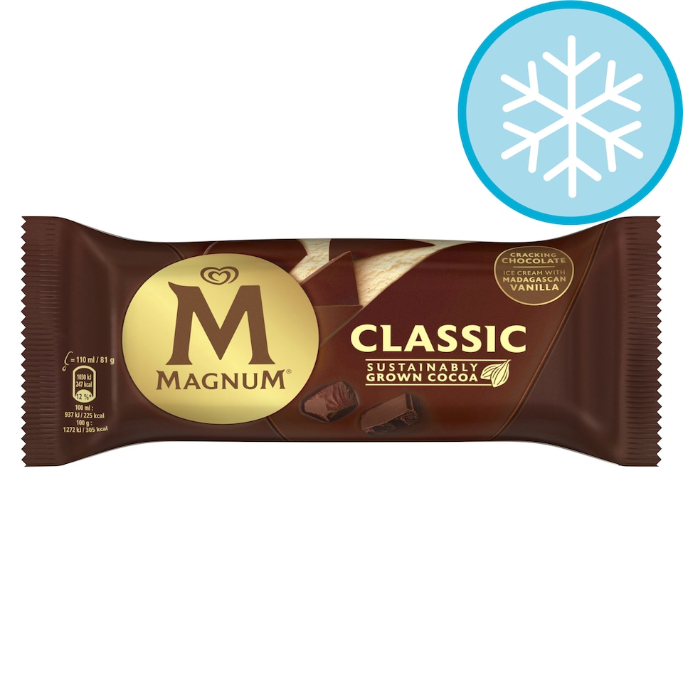 image 1 of MAGNUM CLASSIC ICE CREAM STICK 110ML
