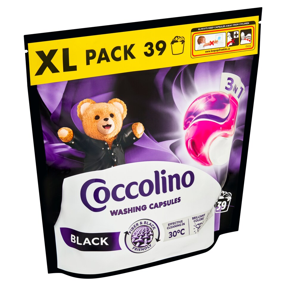 Obrázek 1 pro produkt Coccolino kapsle na praní Black 39w