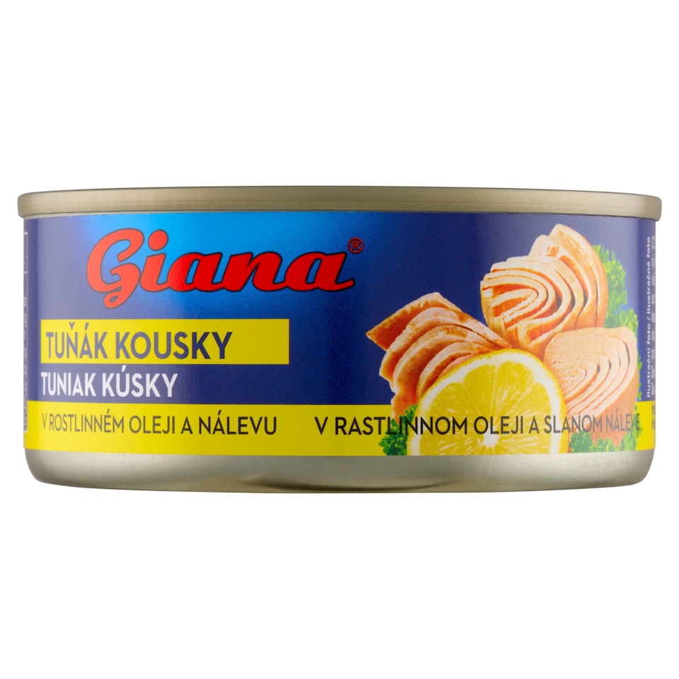 Obrázek 1 pro produkt Giana Tuňák kousky v rostlinném oleji a nálevu 170g