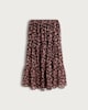 image 5 of F&F Floral Tiered Co-ord Midi Skirt in Multi Black