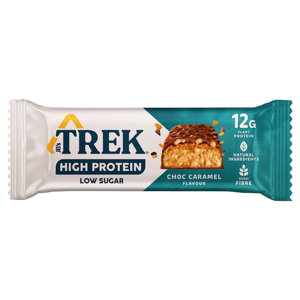 image 1 of Trek High Protein Choc Caramel Flavour 44g