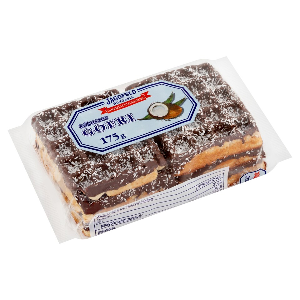 Jagdfeld Gofrikülönlegességek kókuszos gofri 175 g