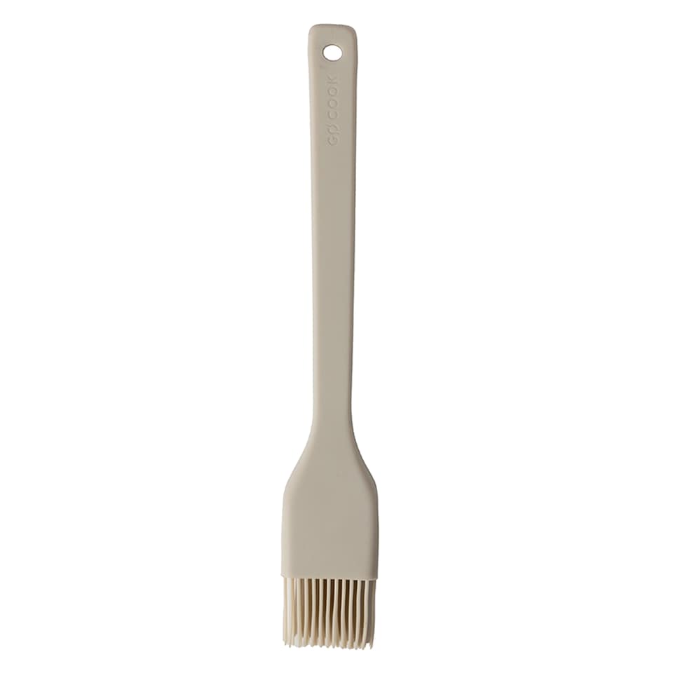Go Cook Taupe Silicone Pastry Brush