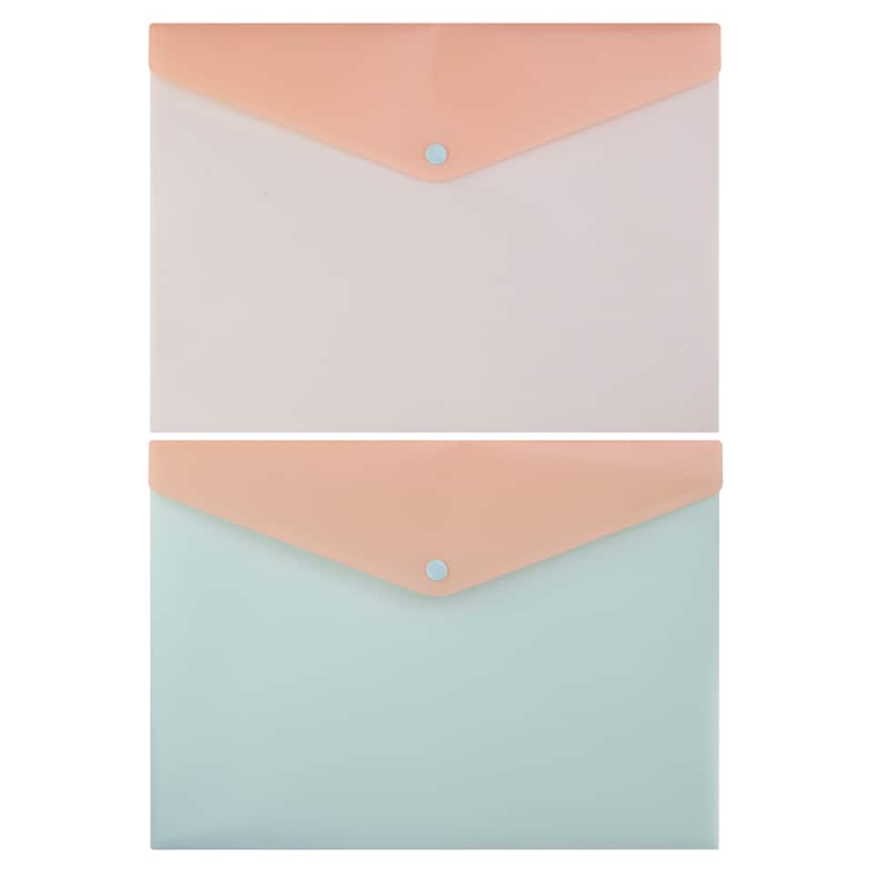 Tesco Summer Daze 2pk Document Wallets
