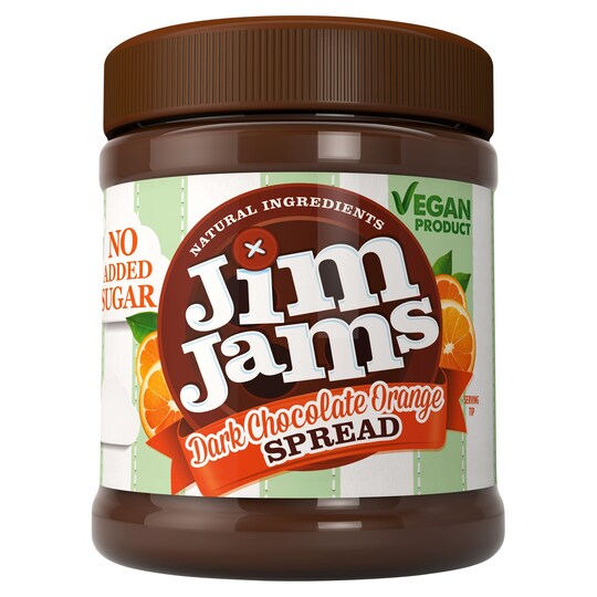 Jim Jams Dark Chocolate Orange Spread 330G Tesco Groceries
