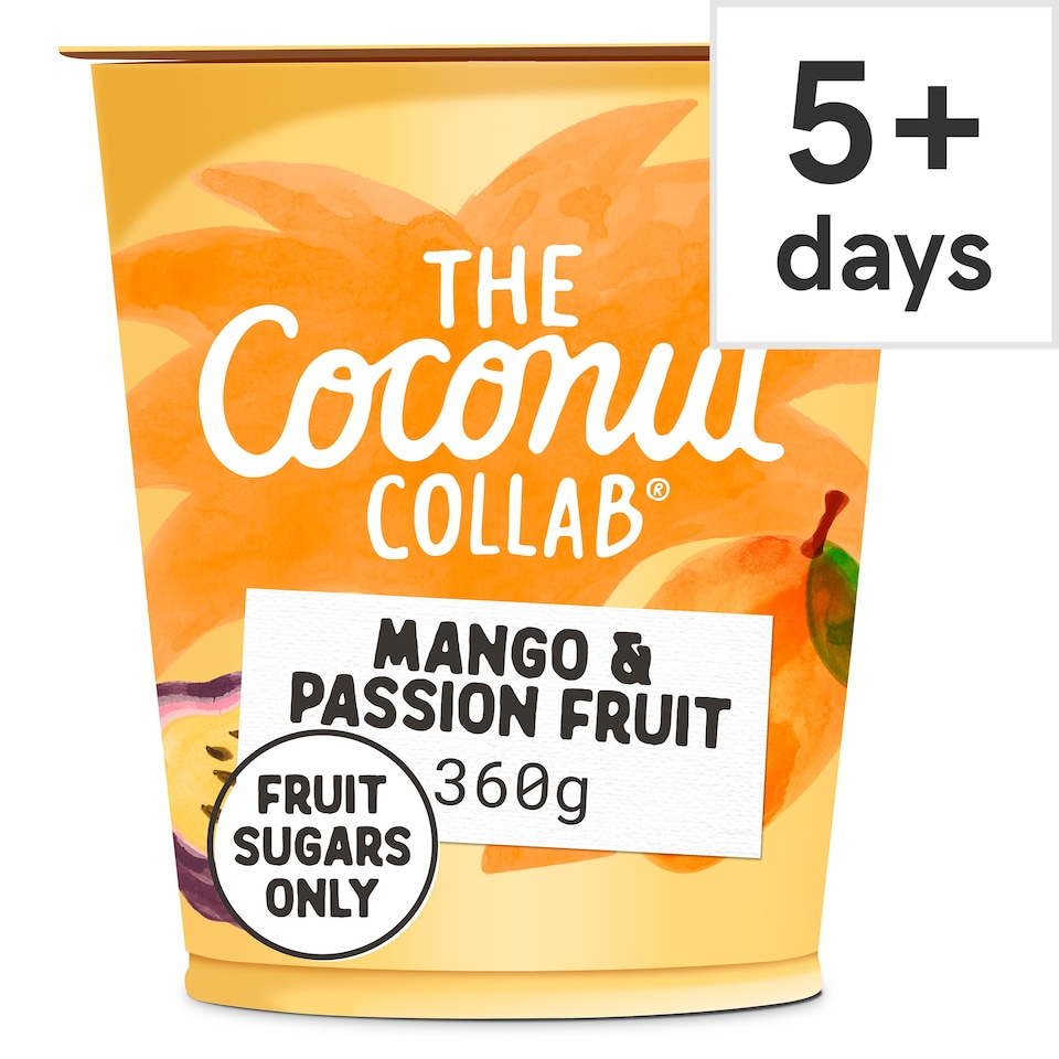 image 1 of The Coconut Collab Mango & Passionfruit Coconut Yoghurt 360g