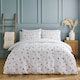 image 1 of Silentnight Refresh Seersucker Floral Duvet Set King