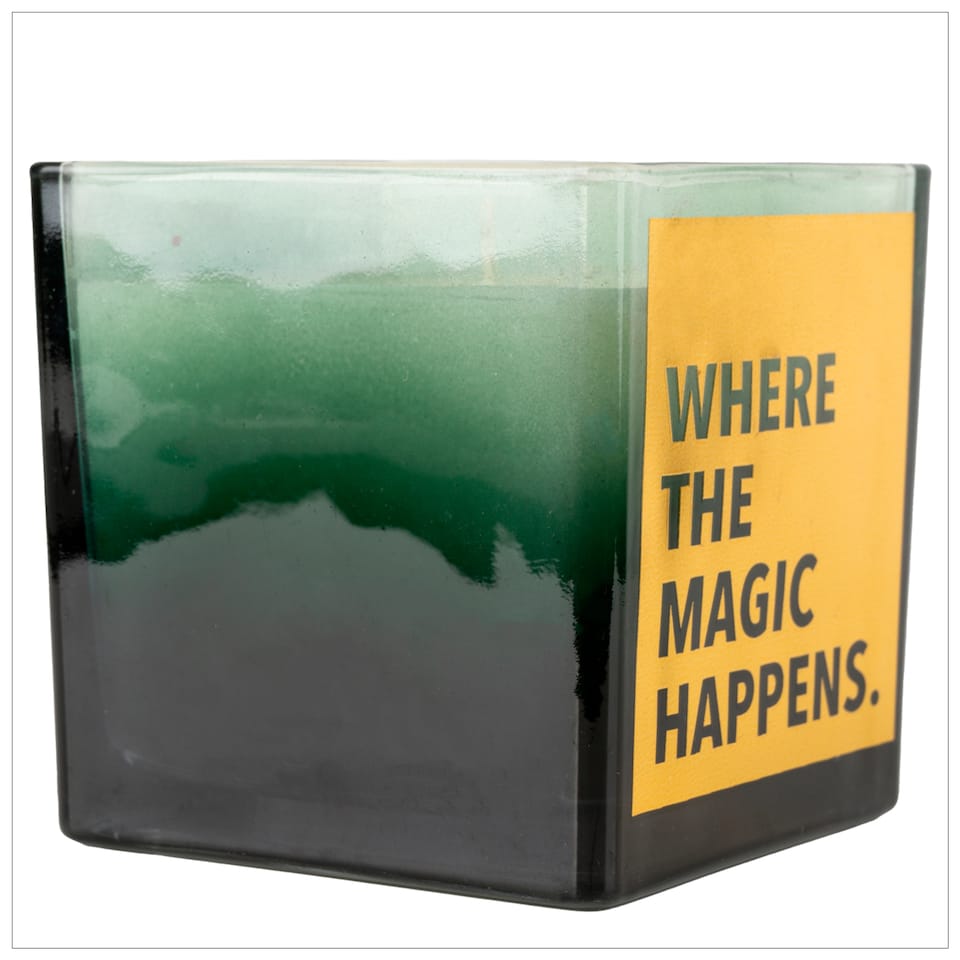 Candlelight Where The Magic Happens Square Candle 460G