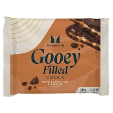 Myprotein Gooey Filled Cookie - Double Choc & Caramel 75g