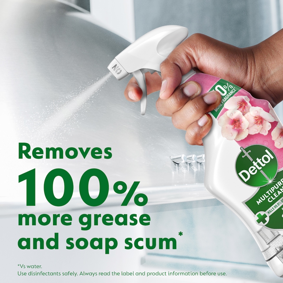 image 1 of Dettol Multipurpose Cleaning Spray Fresh Cherry Bloom 750ml