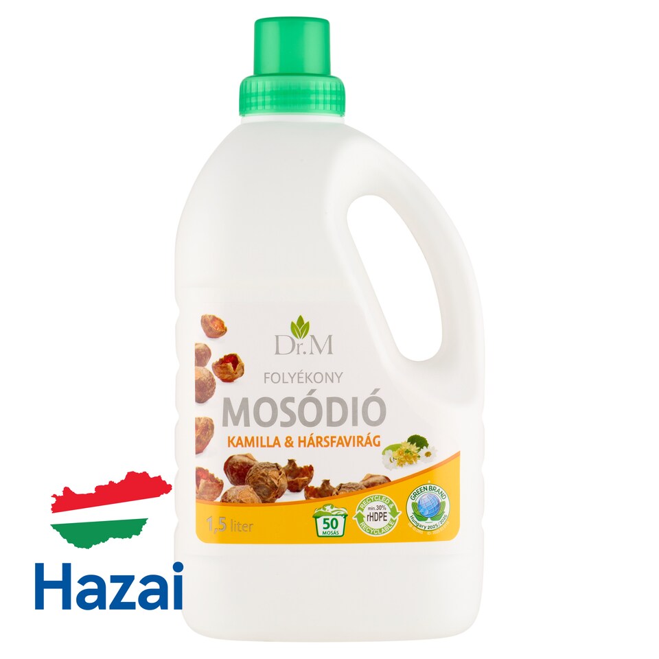 Dr. M Kamilla & Hársfavirág folyékony mosódió 50 mosás 1,5 l  1. kép