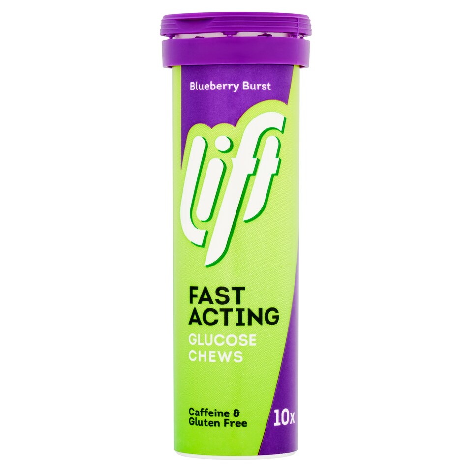 Lift Glucose Supplement - Blueberry Burst Chews & Tabs 10s 40g