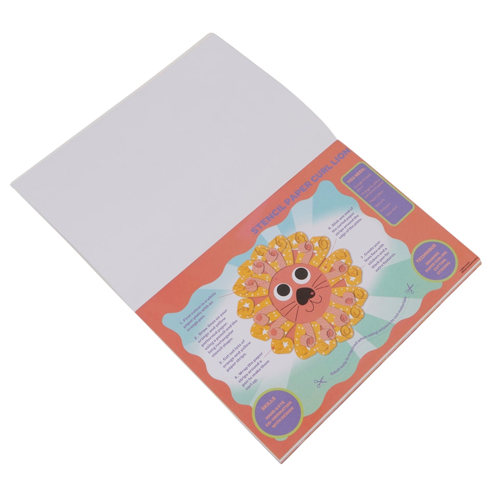 image 1 of Crayola Stencil Craft Pad