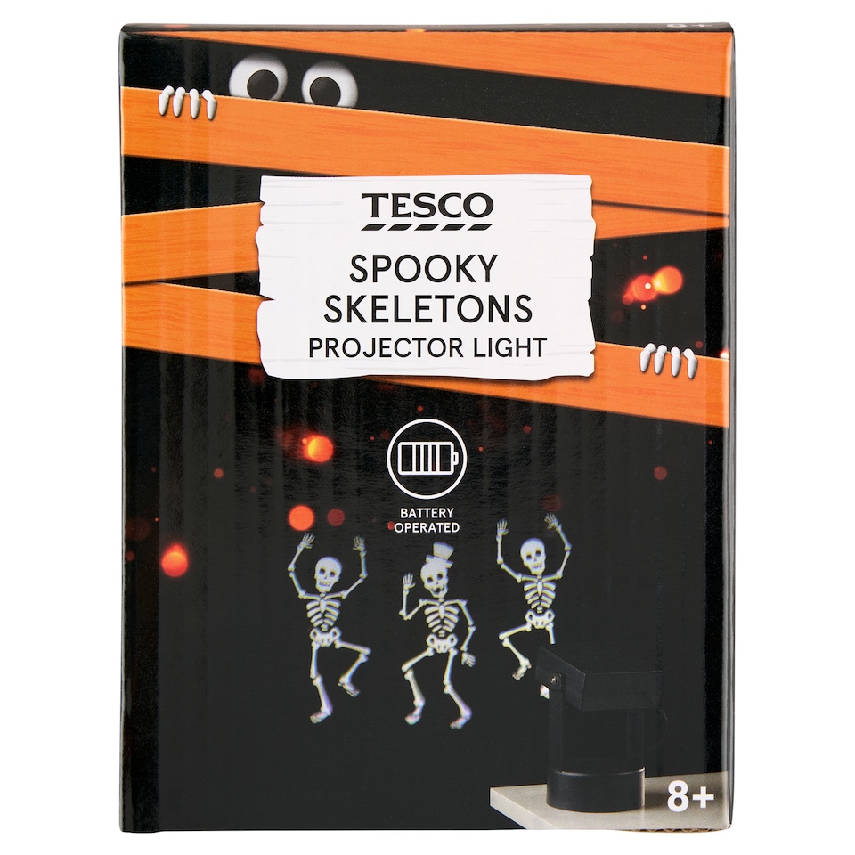 obrázok 1 z Tesco Spooky Skeletons projektor