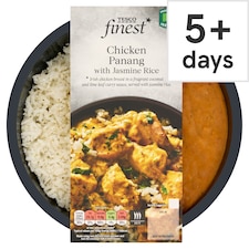 Tesco Finest Chicken Panang with Jasmine Rice 450g