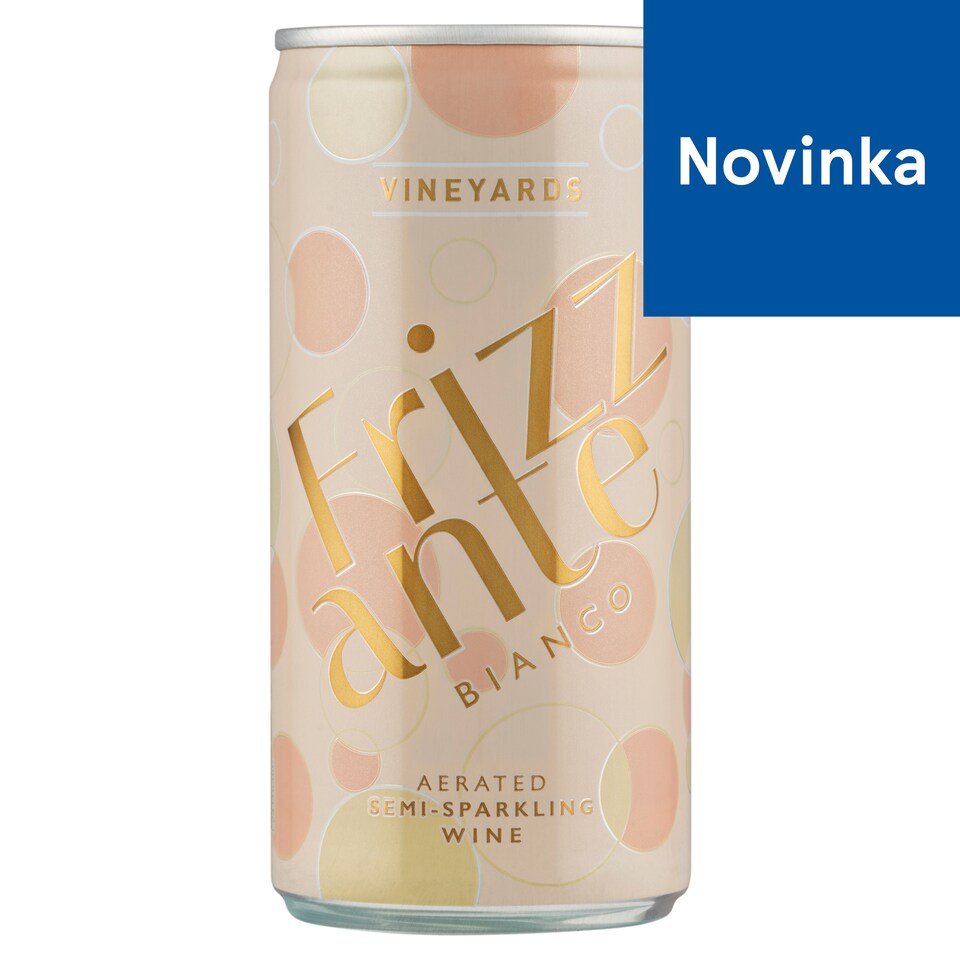 Vineyards Frizzante Bianco sýtené perlivé víno biele 200 ml