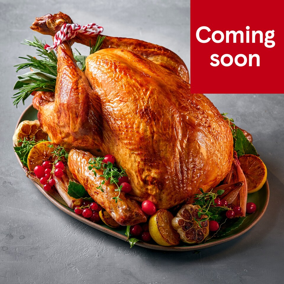 15. Tesco Finest Free Range Bronze Whole Turkey Medium 4 - 5.99kg (Serves 10-14)