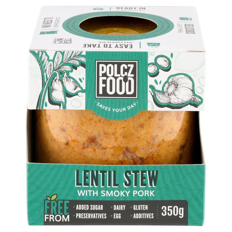 image 1 of Polcz Food Lentil Stew with Smoky Pork 350 g