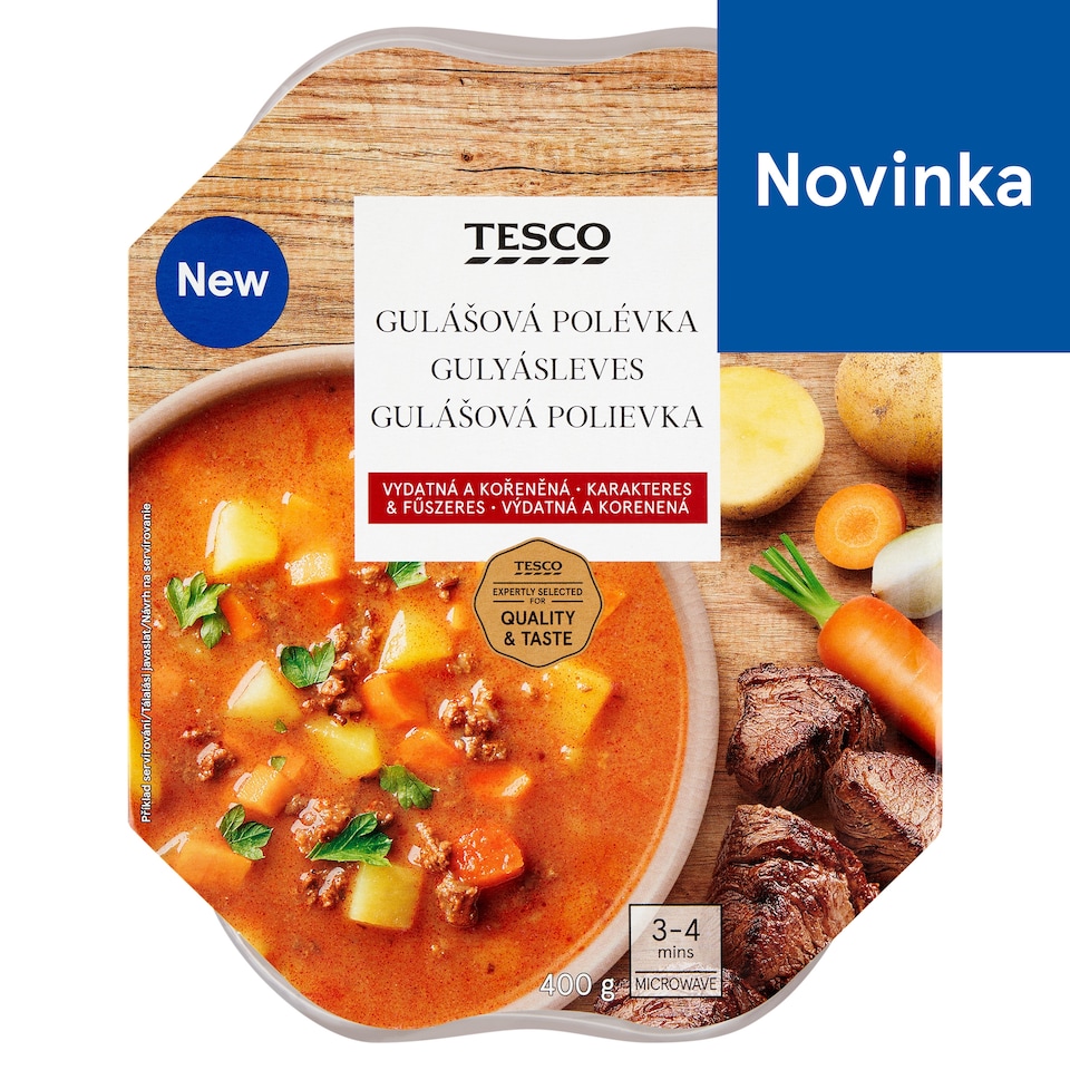 Tesco Gulášová polievka 400 g