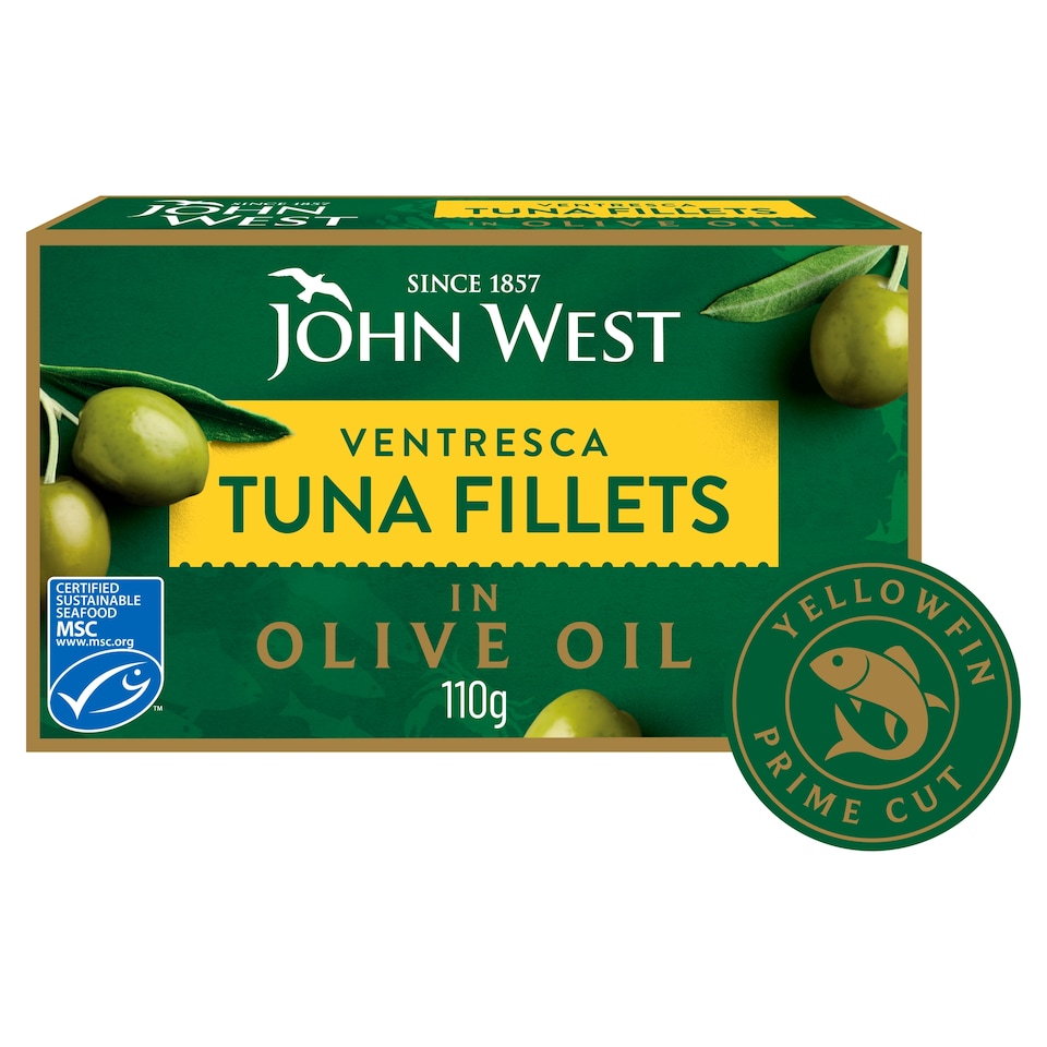 John West Ventresca Tuna Fillets in Olive Oil 110g