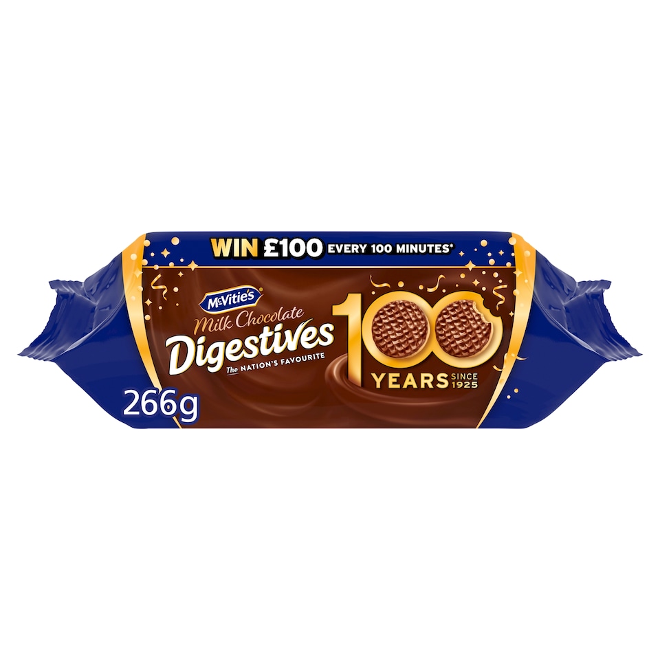image 1 of McVitie's Digestives Milk Chocolate Biscuits 266g