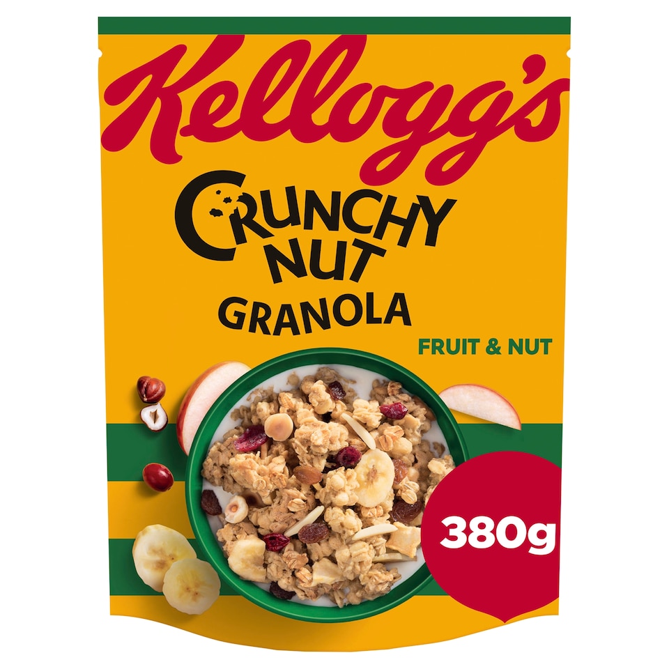 image 1 of Kellogg's Crunchy Nut Granola - Fruit & Nut 380g