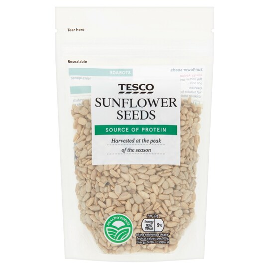 Tesco Sunflower Seeds 125G Tesco Groceries