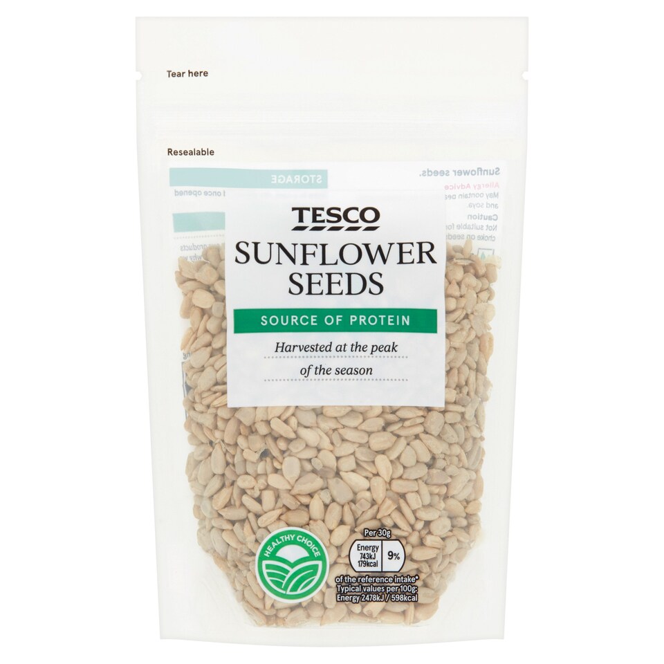 Tesco Sunflower Seeds 125G