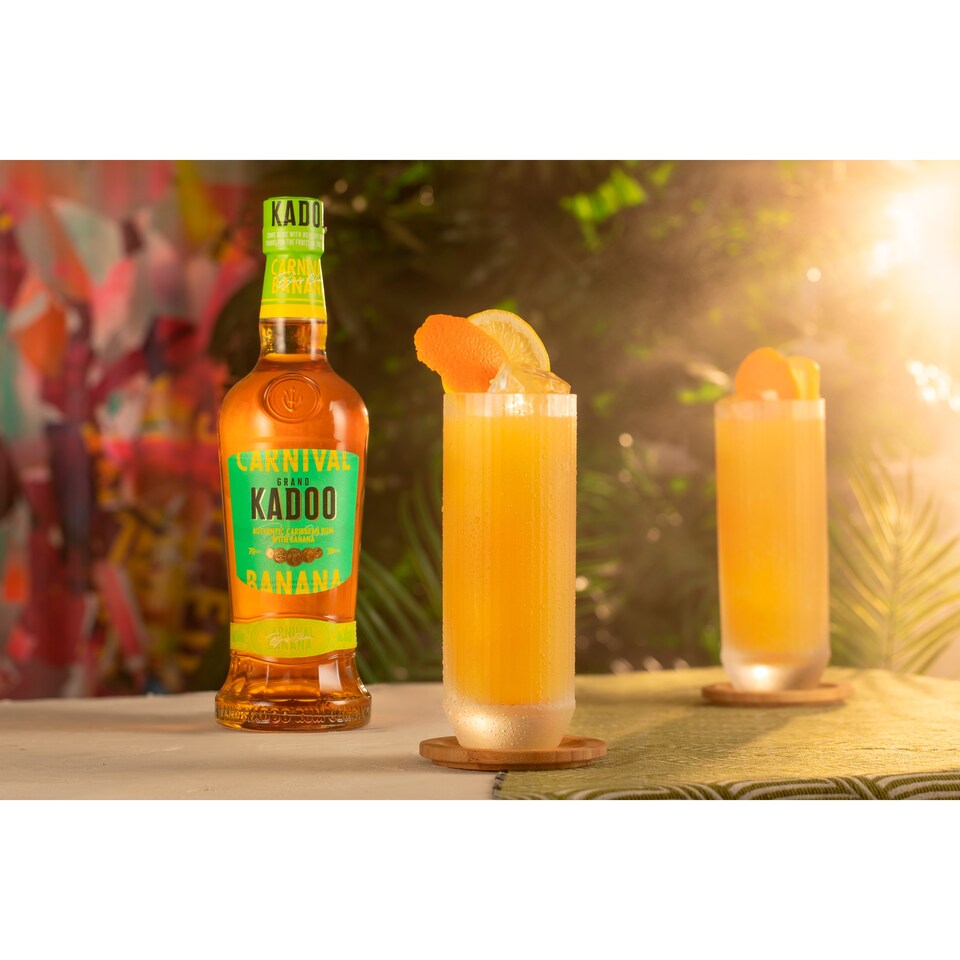 image 1 of Grand Kadoo Carnival Banana Caribbean Rum 70cl