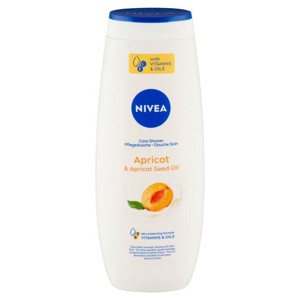 NIVEA Apricot & Apricot Seed Oil krémtusfürdő 500 ml