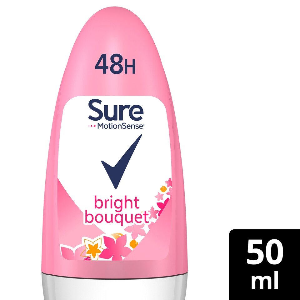 image 1 of Sure Bright Bouquet Roll-On Antiperspirant Deodorant 50ml