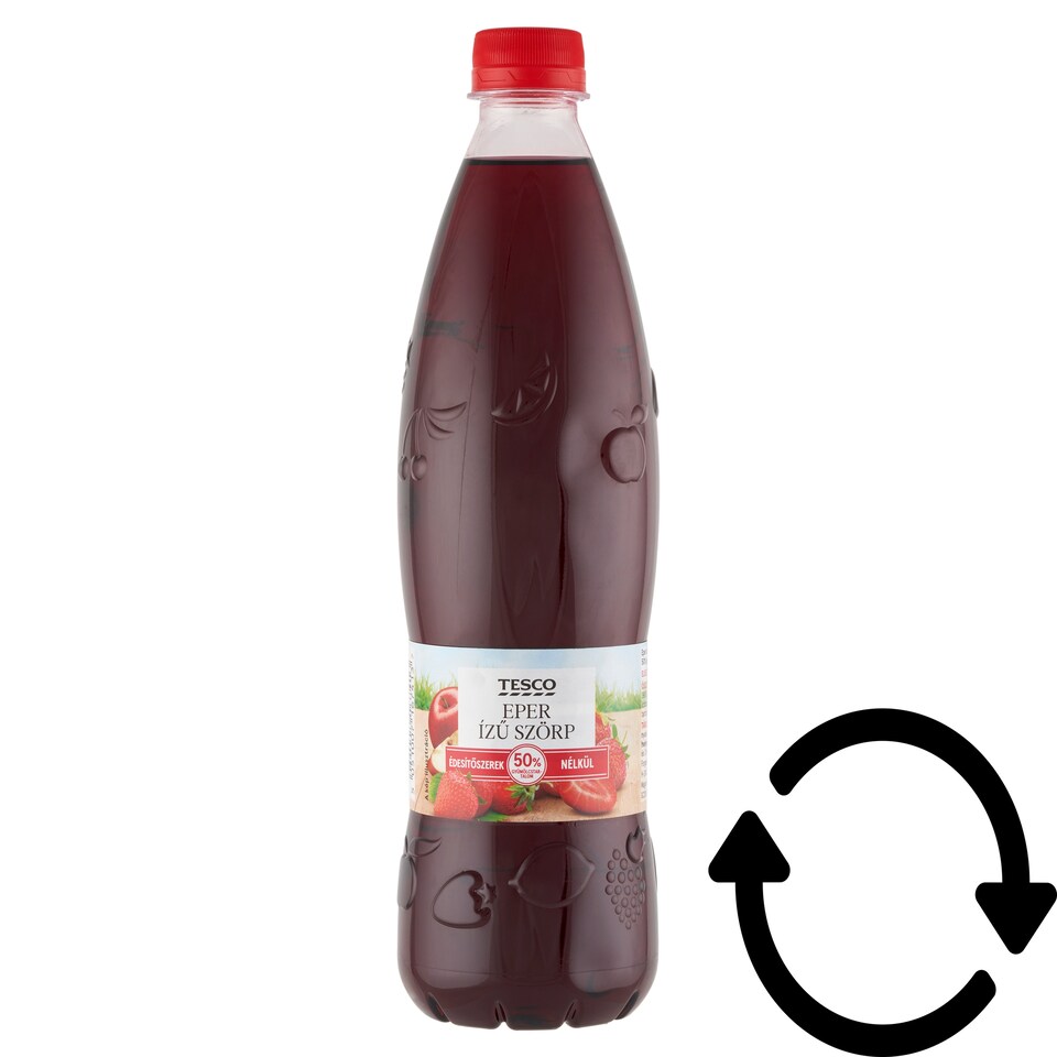 Tesco Strawberry Flavoured Syrup 700 ml