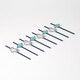 image 3 of Ginger Ray Happy Space Planet Paper straws 8PK